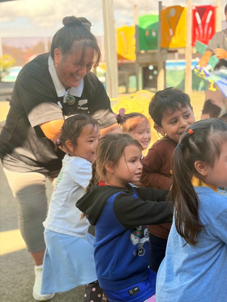 Treetops teachers have just as much fun at our daycare centres because aroha is who we are